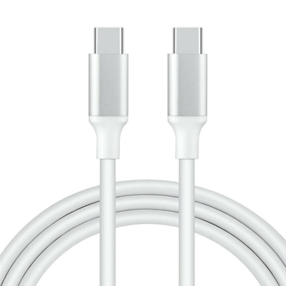 5Ft USB-C Fast Charging Cable for MacBook and Google Devices - White