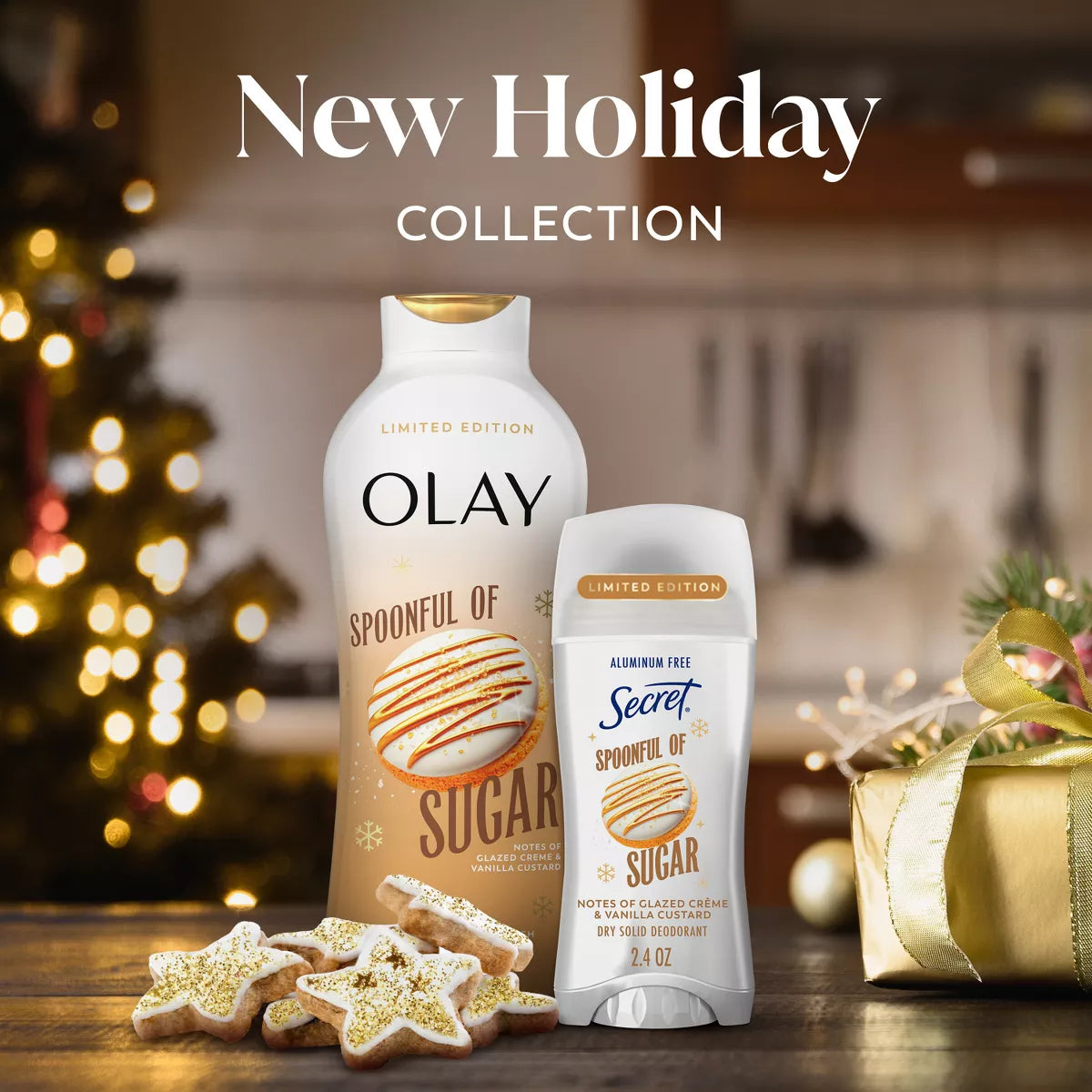 Olay Limited Edition Holiday Body Wash - Spoonful of Sugar - 22 Fl Oz