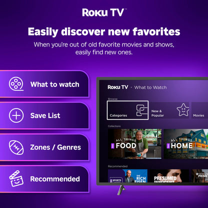 55” Class 4K UHD (2160P) LED Roku Smart Television HDR (100012586)