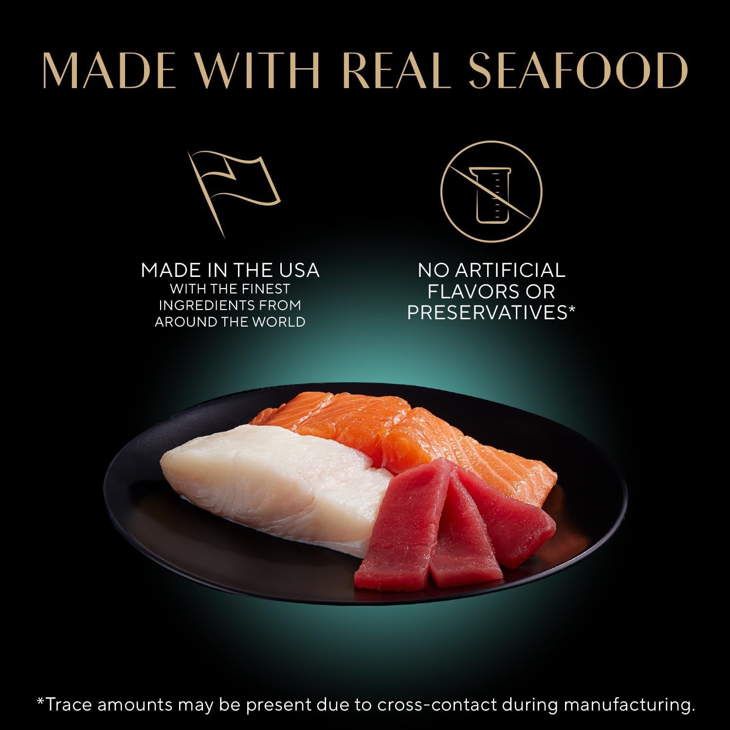 Sheba Perfect Portions Wet Cat Food Variety Pack with Sustainable Salmon, Signature Seafood Entrée, Tender White Fish, and Tuna, 2.6 Oz Twin Pack Trays (24 Count, 48 Servings)