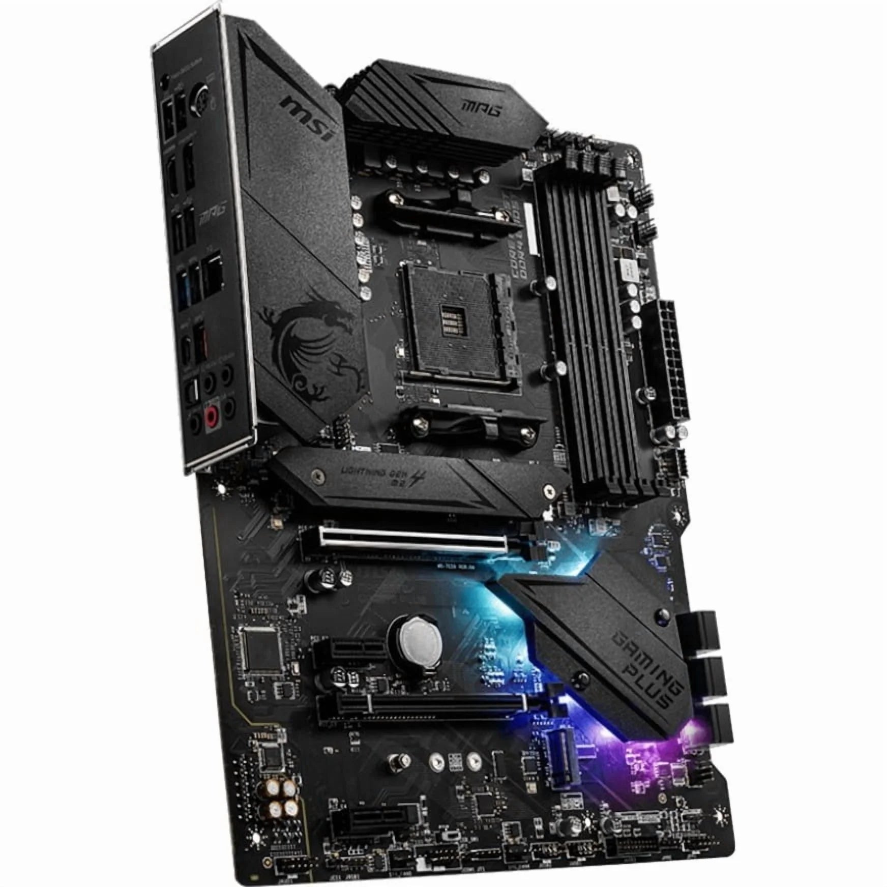 MSI MPG B550 GAMING plus Desktop Motherboard - AMD Chipset - Socket AM4 - ATX (244343)