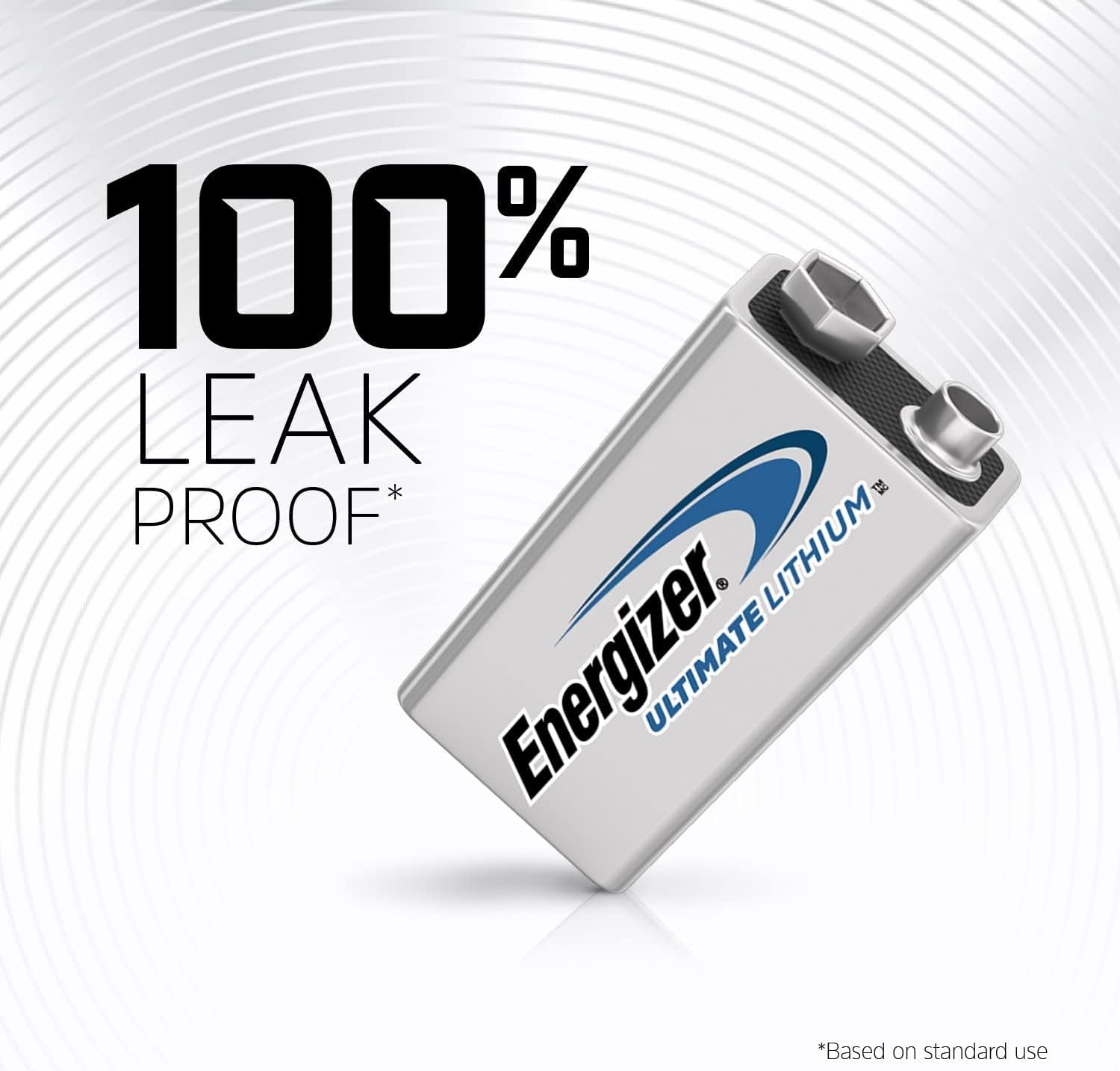 Energizer Ultimate Lithium 9V Battery Pack (2 Count)