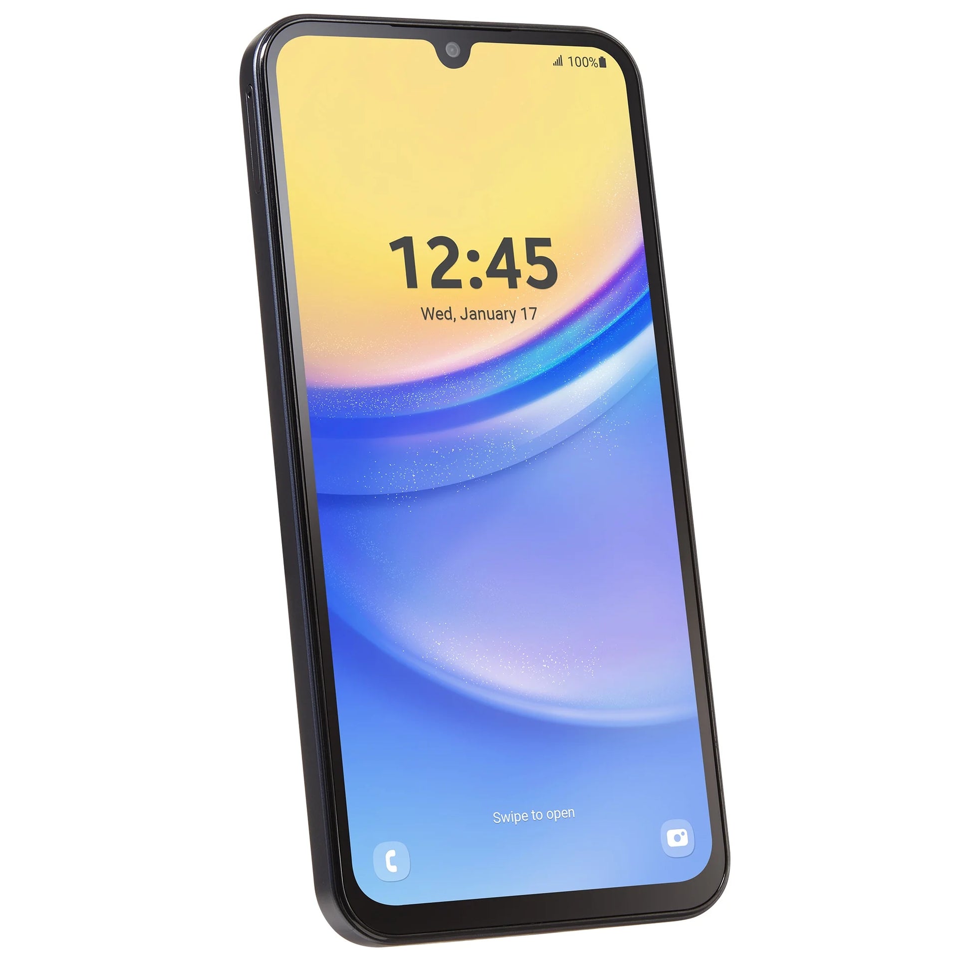 Galaxy A15 Prepaid Smartphone, 64GB, 5G, Black - Locked to