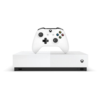 Xbox One S 1TB All Digital Edition with 3 Games Bundle (Disc-Free Gaming), White[Previous Generation]