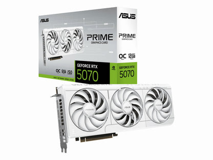 NVIDIA GeForce RTX 5070 Graphics Card - 12GB GDDR7 (Prime-RTX5070-O12G-White)