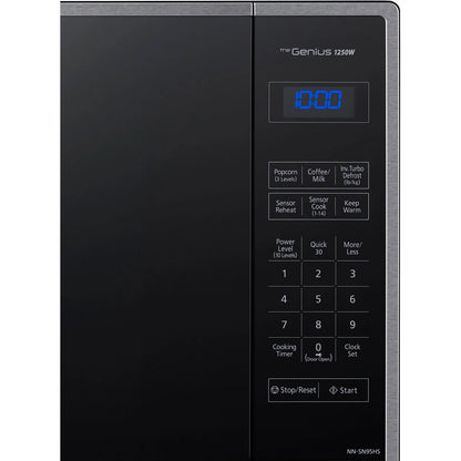 2.2-Cubic Foot 1250W Countertop Microwave with Inverter Technology in Stainless Steel NN-SN95HS