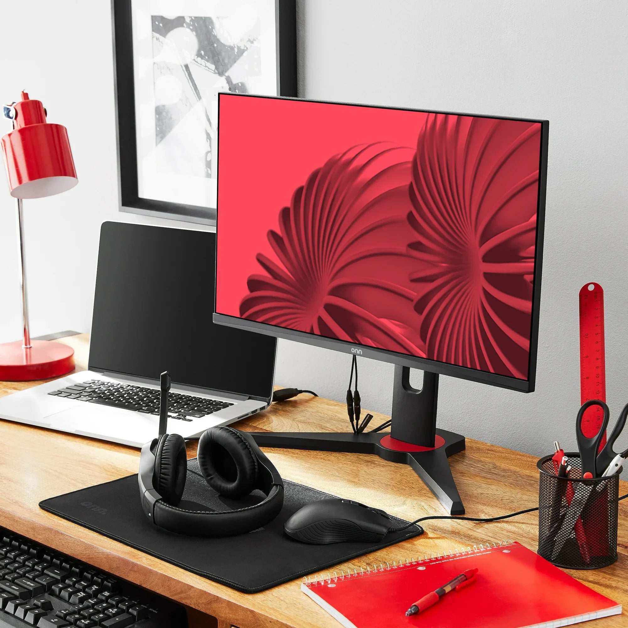 24-Inch Full HD (1920 x 1080) 180Hz 1ms FreeSync Gaming Monitor with HDMI and DisplayPort Cables, Black