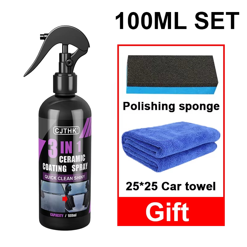 Car Ceramic Nano Coating - Hydrophobic Polishing Agent for Enhanced Paint Protection