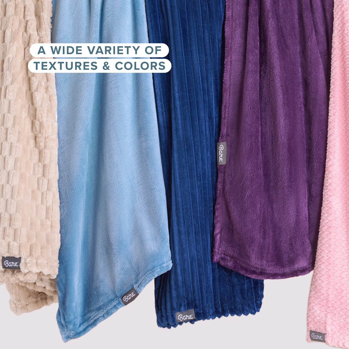 300 GSM Microplush Fleece Blanket - Soft and Plush Microfleece - Full/Queen Size, Gray