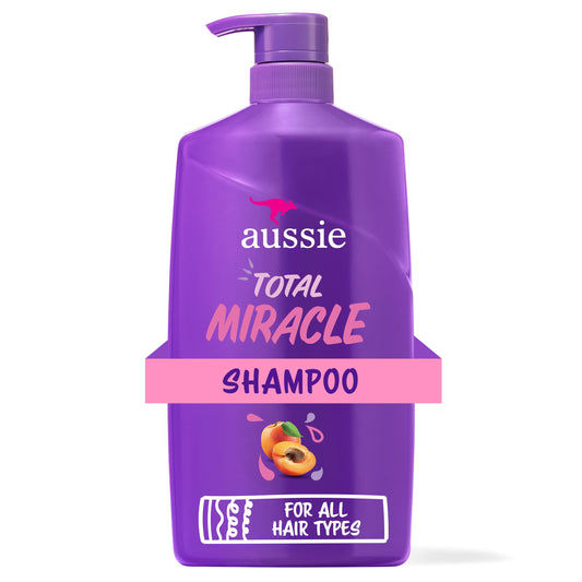 Total Miracle Shampoo, Paraben-Free Formula for All Hair Types, 26.2 Fl Oz
