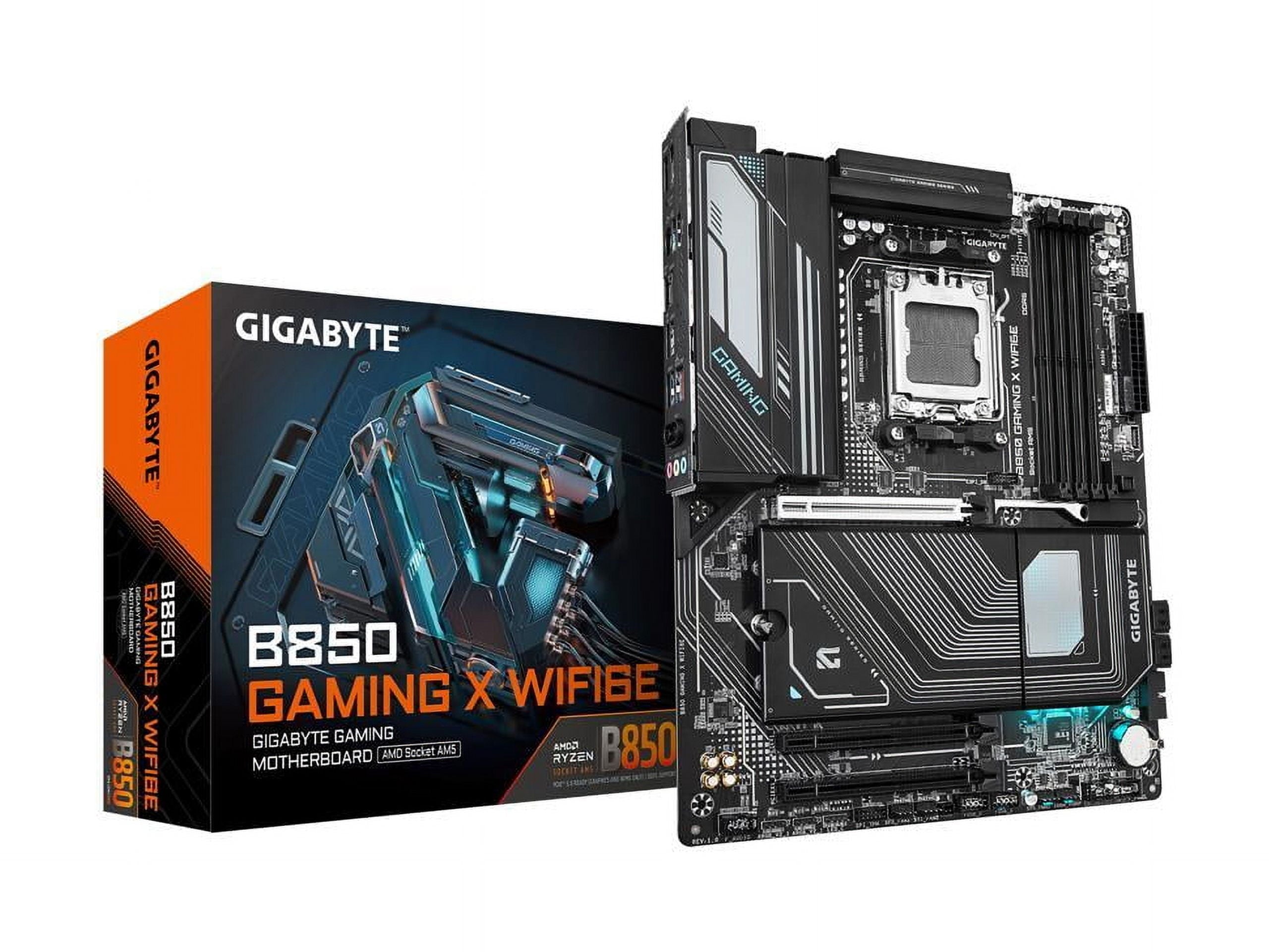 Gigabyte B850 GAMING X WIFI6E Gaming Desktop Motherboard - AMD Chipset - Socket AM5 - ATX (B850Gamingxwifi6E)