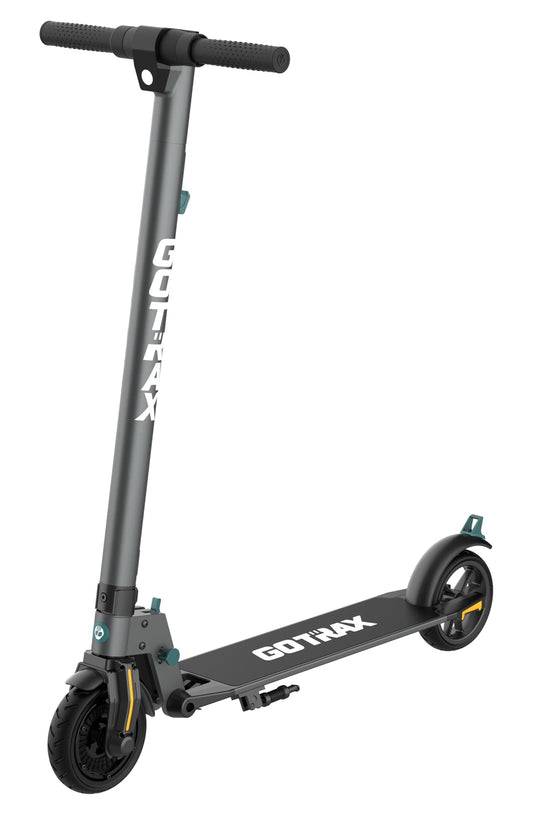 G2Plus Foldable Electric Scooter for Adults and Teens (Ages 8+) - 6" Tires, 200W Motor, 12 MPH, Gray