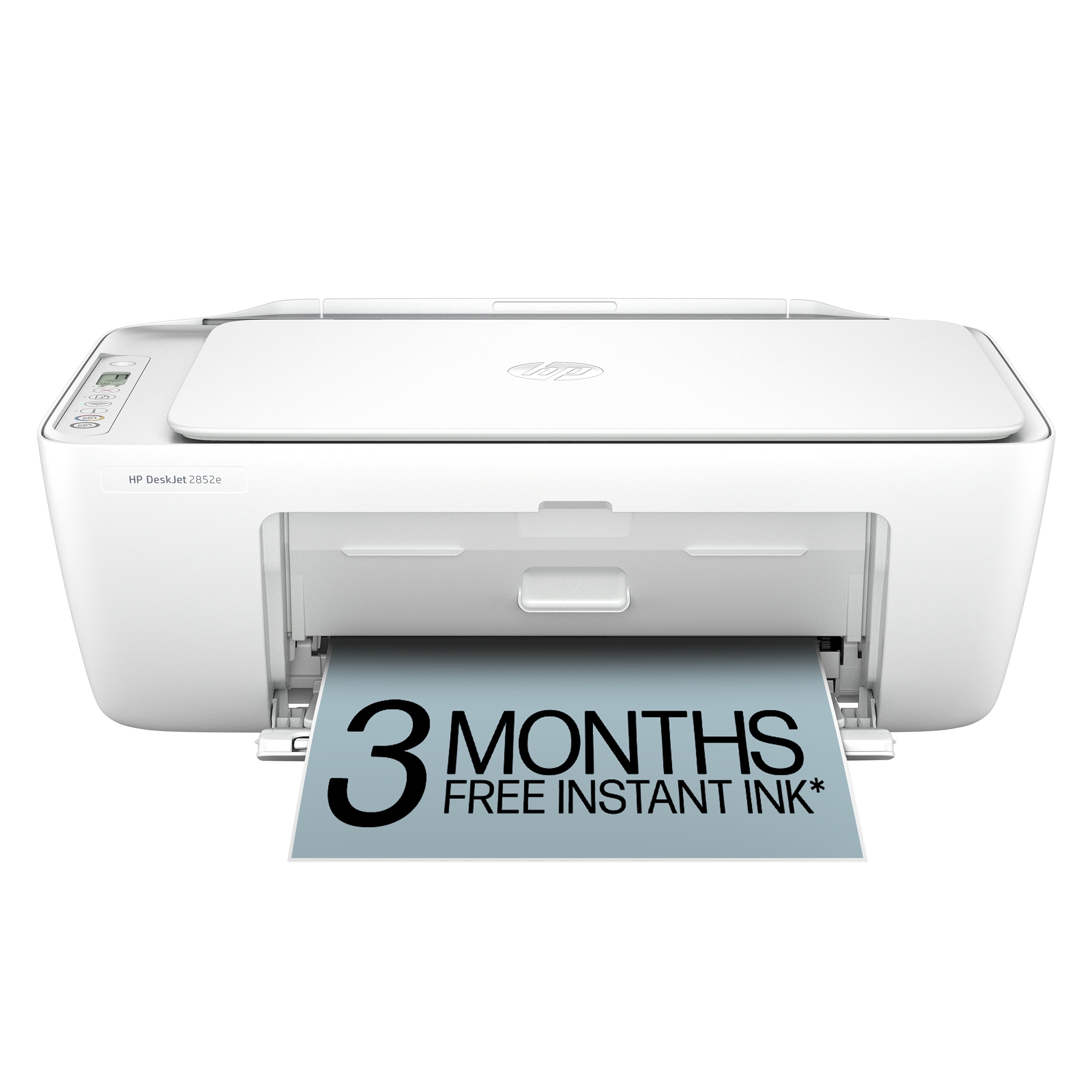 Deskjet 2852E Wireless All-in-One Color Inkjet Printer with Scanner and Copier, Includes 3 Months Free Instant Ink