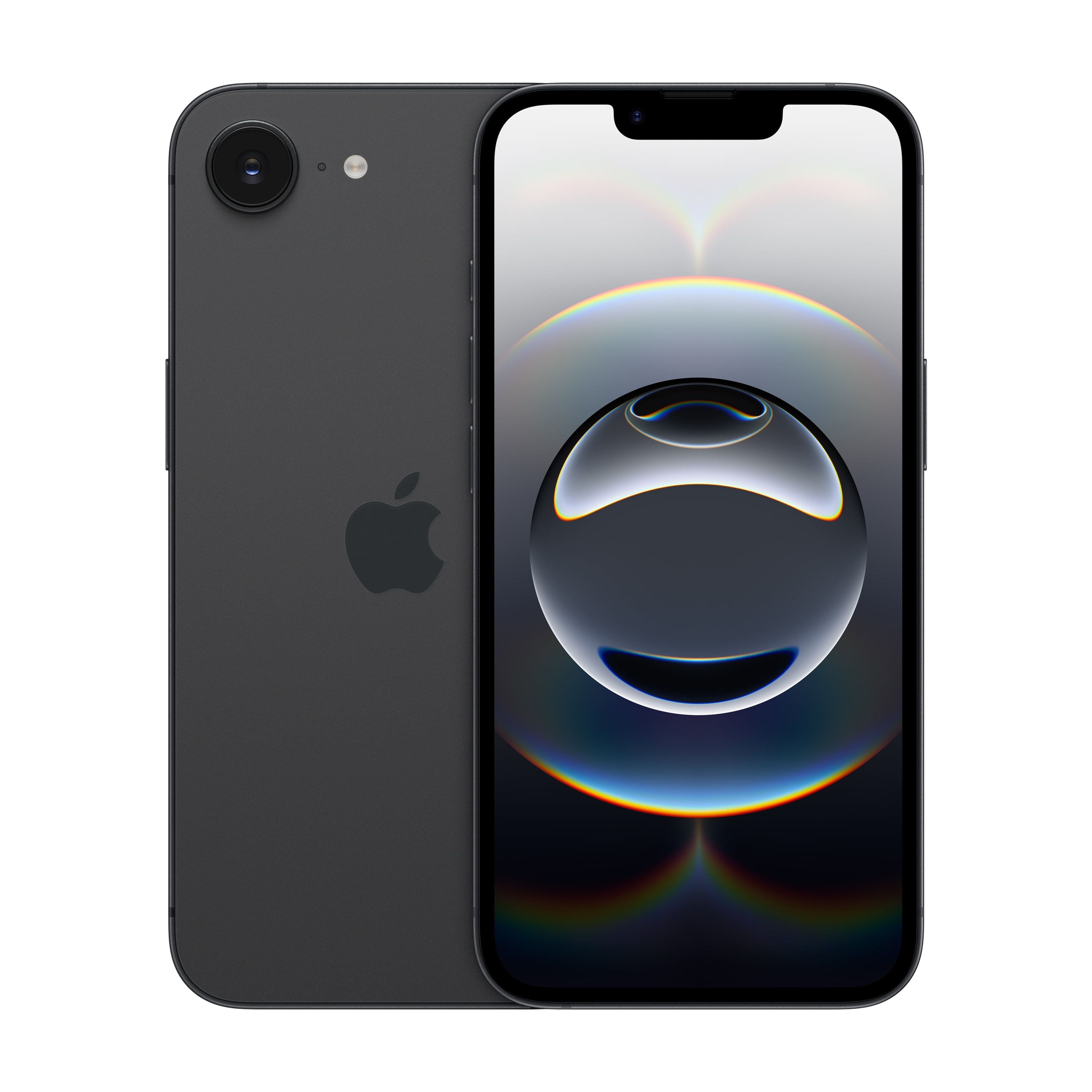 Straight Talk  Iphone 16E, 5G, 128GB, Black - Prepaid Smartphone [Locked to Straight Talk]