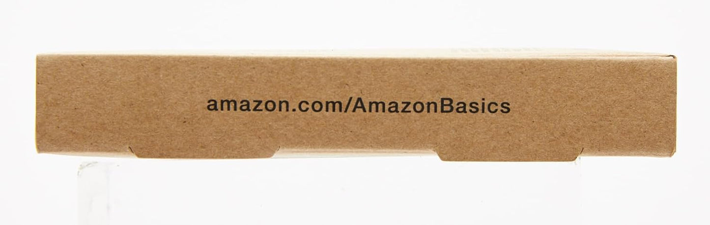 Amazon Basics USB-A to USB-B 2.0 Cable for Printer or External Hard Drive, Computer Compatible, Gold-Plated Connectors, Black, 6 Foot