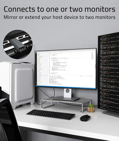 STARWARE Passive Adapter for DisplayPort Source Devices (Not Compatible with Hubs)