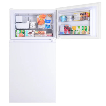 04671332 White Freezer with Ice Maker