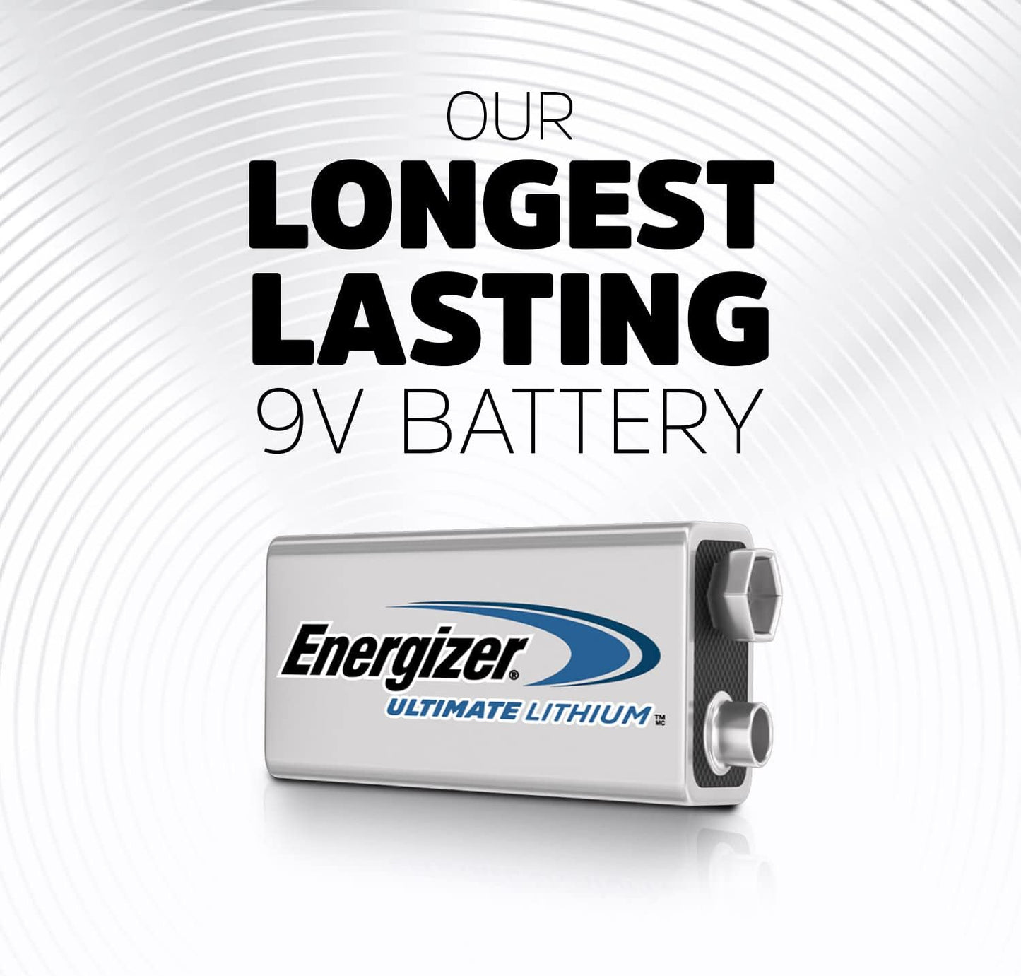 Energizer Ultimate Lithium 9V Battery Pack (2 Count)