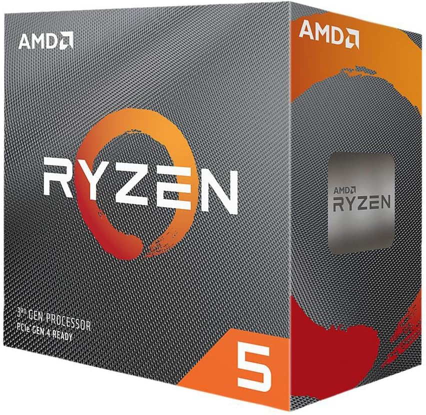 AMD Ryzen 5 3600 6-Core, 12-Thread Unlocked Desktop Processor with Wraith Stealth Cooler