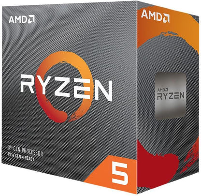 AMD Ryzen 5 3600 6-Core, 12-Thread Unlocked Desktop Processor with Wraith Stealth Cooler