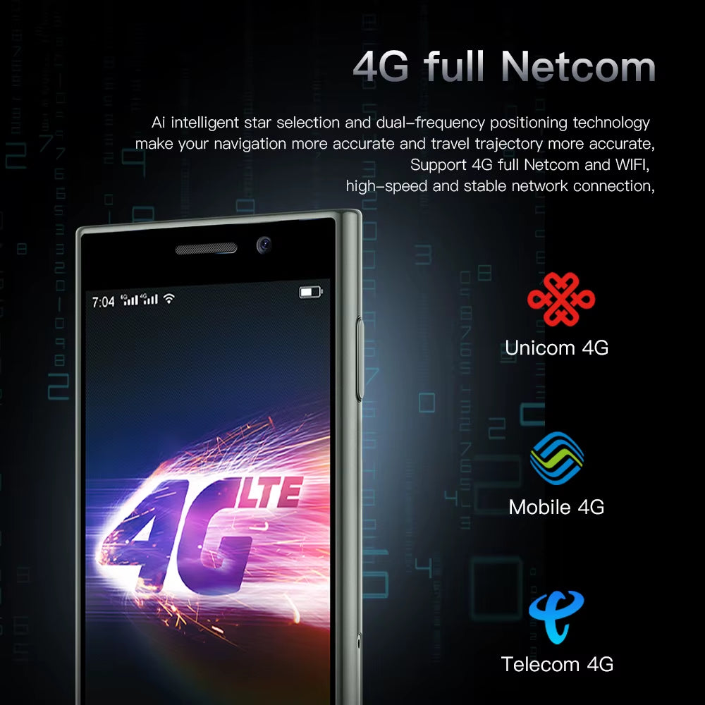 SERVO S24 Mini Pocket Smartphone 2GB 16GB 4G Netcom Android Native System MT6737 WIFI Hotspot Small Palm Smart Phones New Update