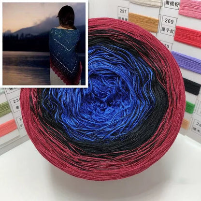 300G 100% Organic Cotton Blend Yarn for Spring and Summer Crochet Projects - 1000 Meter Soft Lace Line for DIY Hand-Woven Clothing and Accessories