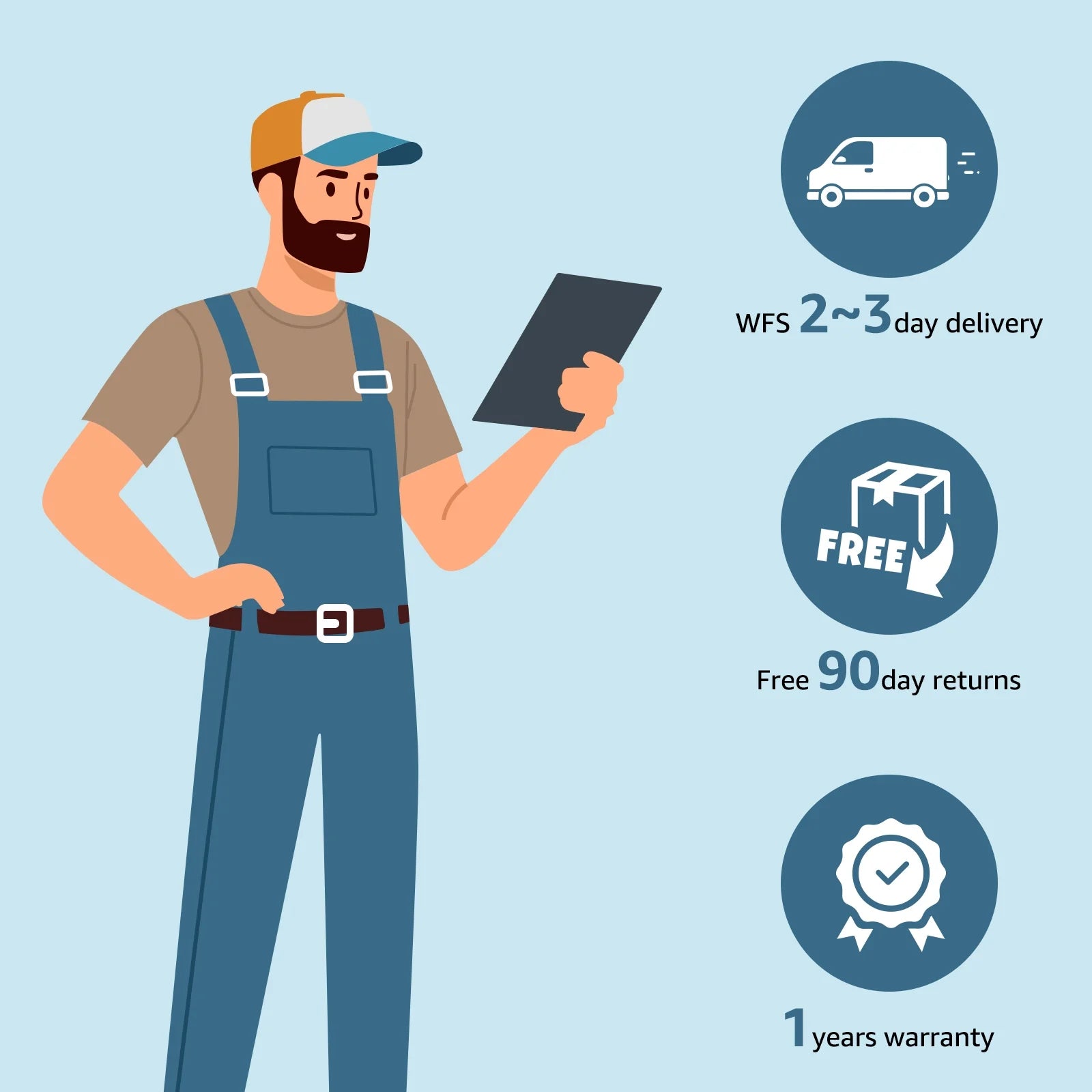 Lepro LED Light Bulbs 60 Watt Eqv Annual save $6.12 Per, Soft White 2700K, 9W 800 Lumens Non-Dimmable, A19 E26 Standard Medium Base, 10000 Hour Lifetime 5 Count