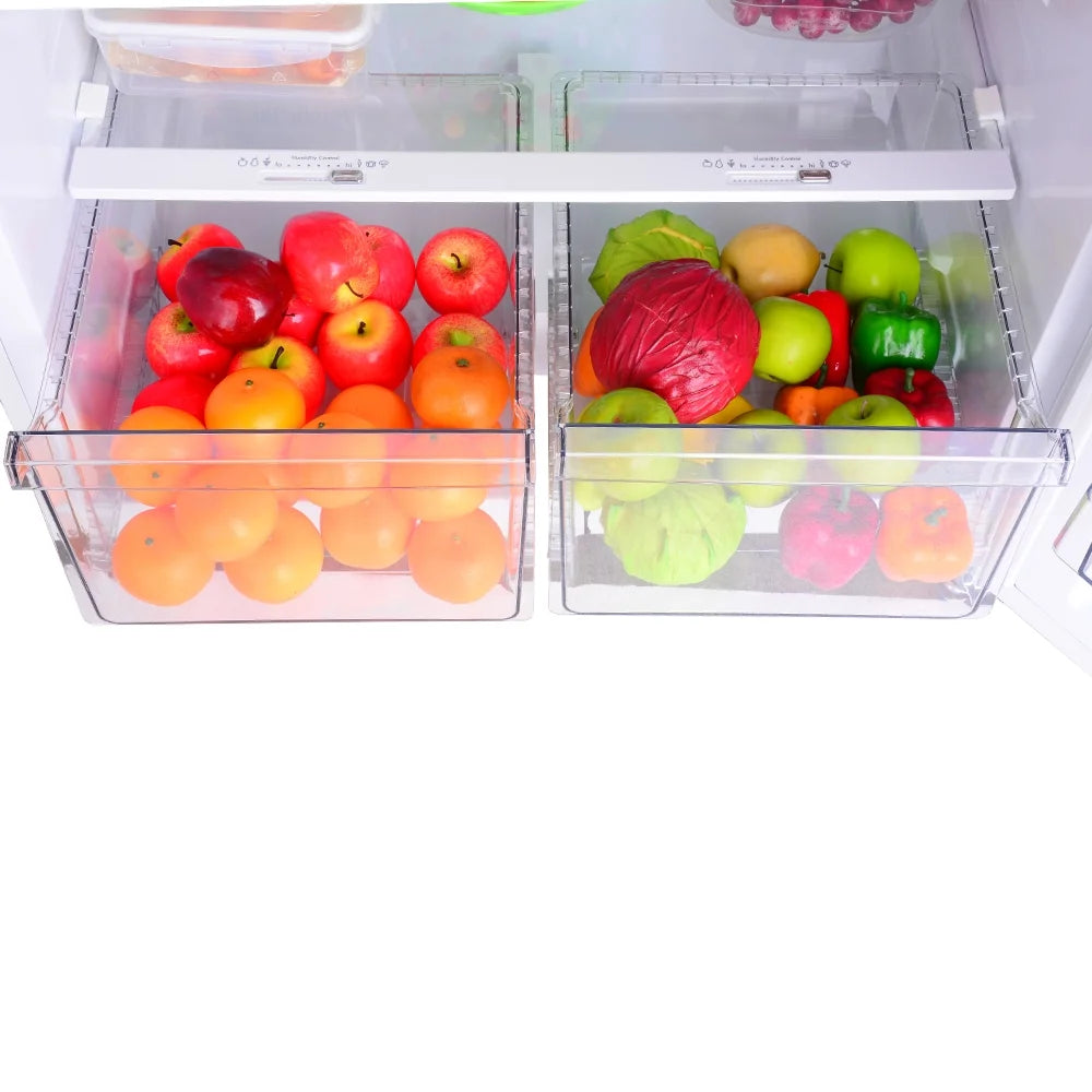 33-Inch 20.4 Cu. Ft. ENERGY STAR® Standard Refrigerator/Freezer with Icemaker in Stainless Steel