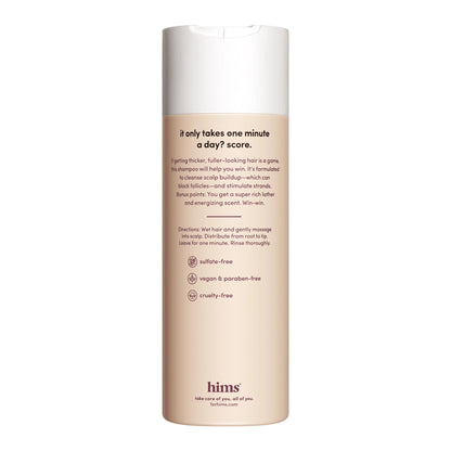 Daily Thickening Shampoo for Men with Saw Palmetto, 6.4 Fl Oz