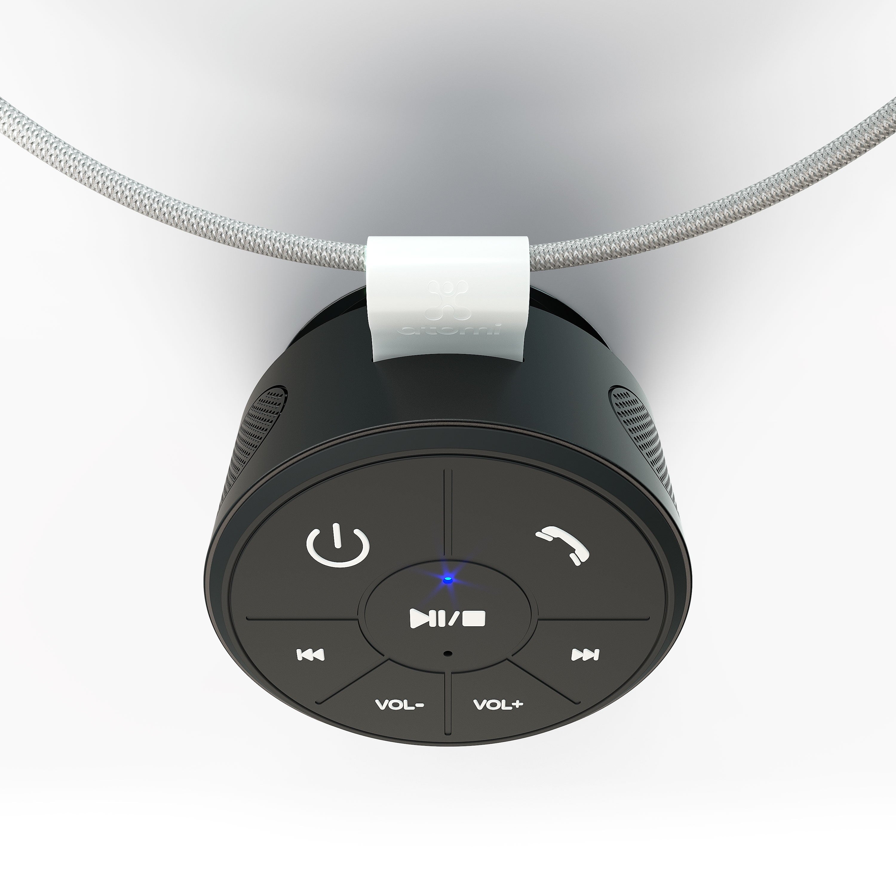 Portable Water Resistant Black Bluetooth Speaker