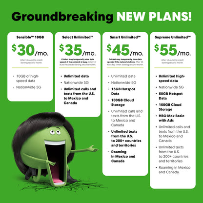 Debut S3 Smartphone, 64GB Storage, 4GB RAM (Prepaid) - Anchor Gray