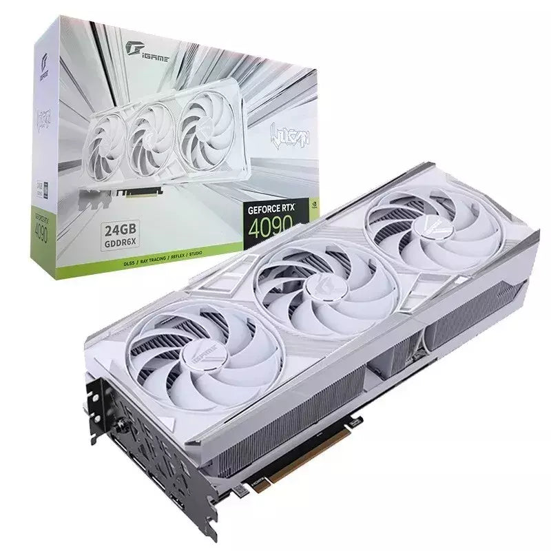 RTX 4090 Vulcan OC 24GB 384-Bit Graphics Card - White Edition