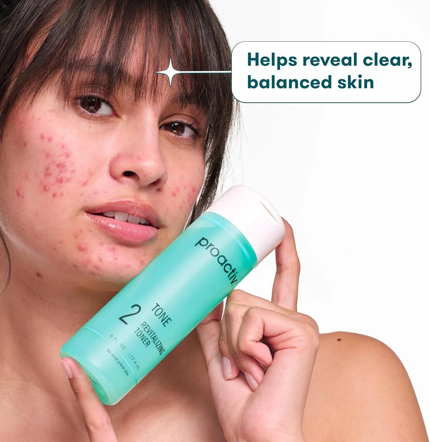 Solution Revitalizing Toner - Alcohol-Free Formula with Pore-Tightening Glycolic Acid and Witch Hazel, 60-Day Supply, 4 Fl Oz