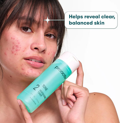 Solution Revitalizing Toner - Alcohol-Free Formula with Pore-Tightening Glycolic Acid and Witch Hazel, 60-Day Supply, 4 Fl Oz