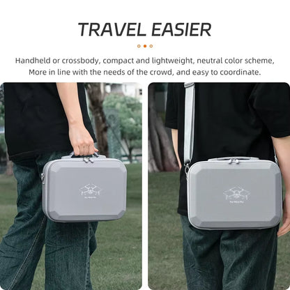DJI Mini 4 Pro Shoulder Bag - Hardshell Storage Case for Drones and Accessories, Compatible with Mini 4 Pro RC 2/RC-N2 Controller