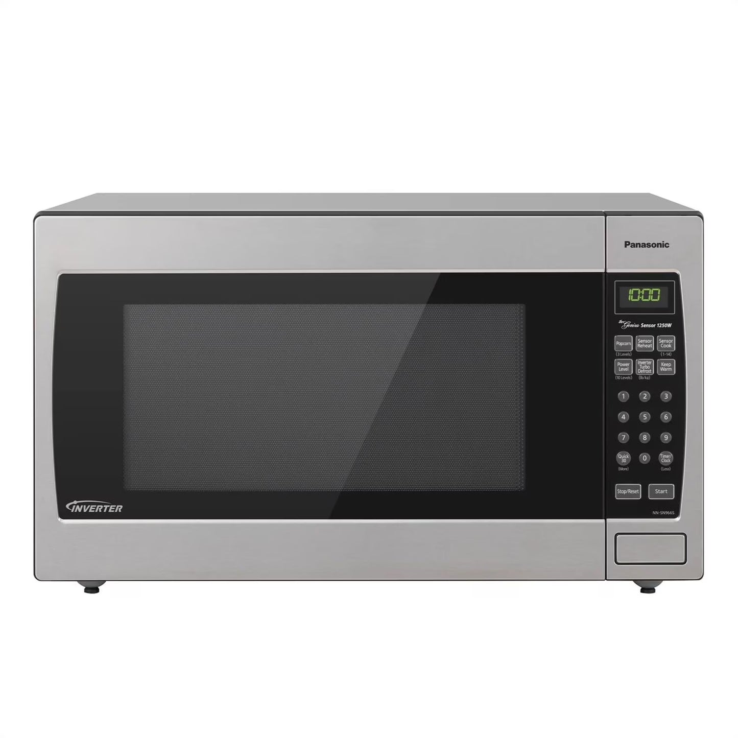 2.2-Cubic Foot 1250W Countertop Microwave with Inverter Technology in Stainless Steel NN-SN95HS