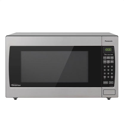 2.2-Cubic Foot 1250W Countertop Microwave with Inverter Technology in Stainless Steel NN-SN95HS