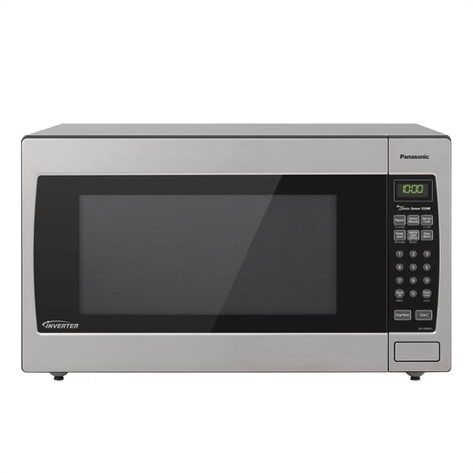 2.2-Cubic Foot 1250W Countertop Microwave with Inverter Technology in Stainless Steel NN-SN95HS