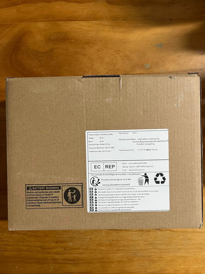 Flameless LED Candles with String Lights, Battery Operated, Flickering Effect, Remote Control and Timer, Real Wax, Set of 3 - Ivory