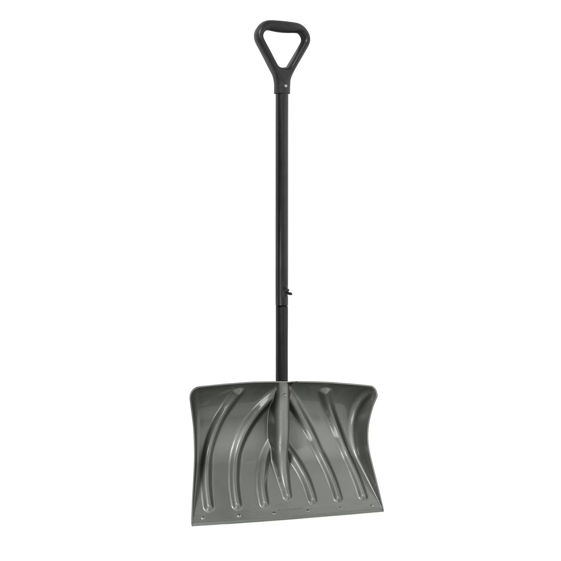 20-Inch Snow Shovel and Pusher with Durable Wear Strip