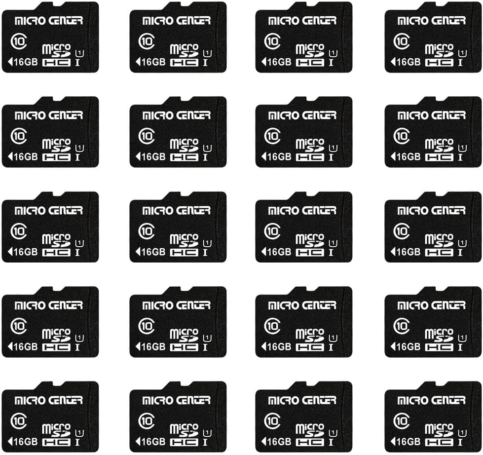 Micro Center 32GB Class 10 Microsdhc Flash Memory Card with Adapter for Mobile Device Storage Phone, Tablet, Drone & Full HD Video Recording - 80Mb/S UHS-I, C10, U1 (5 Pack)