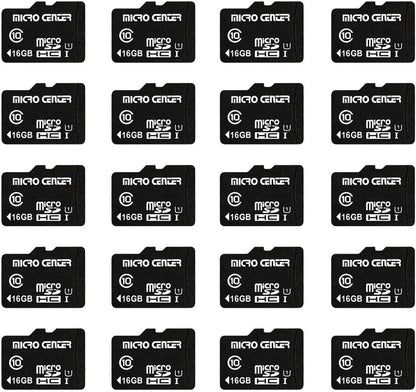 Micro Center 32GB Class 10 Microsdhc Flash Memory Card with Adapter for Mobile Device Storage Phone, Tablet, Drone & Full HD Video Recording - 80Mb/S UHS-I, C10, U1 (5 Pack)