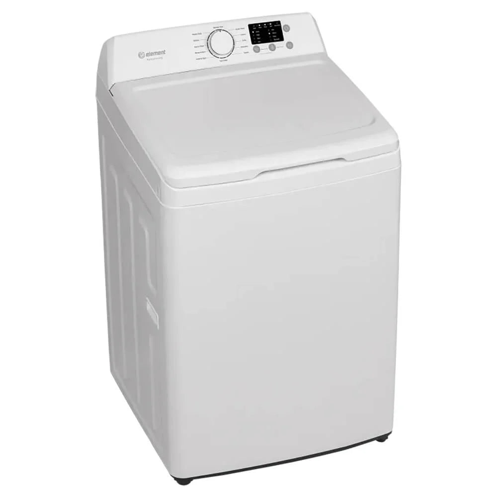 Element 3.7 Cu. Ft. Top Load Washer with 12 Cycles and Agitator in White (Model EATW2537CW)