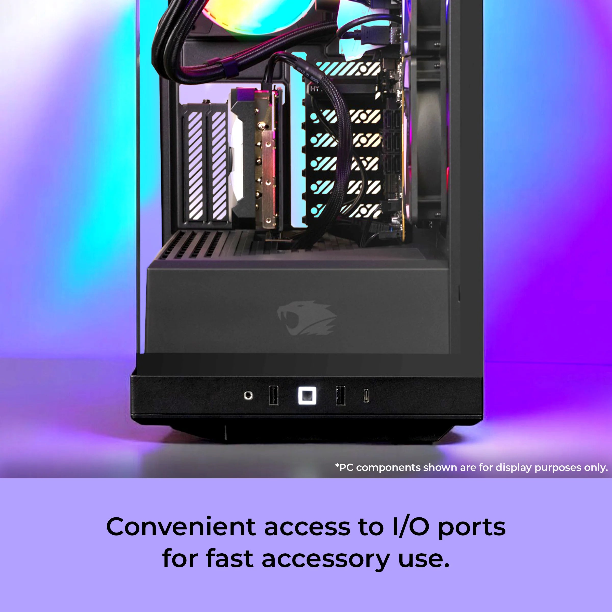 Ibuypower Y40BI7N5701 Gaming PC Desktop - Intel Core Ultra 7 265F - NVIDIA RTX 5070 12GB - 32GB DDR5 Non-Rgb RAM - 1TB Nvme SSD