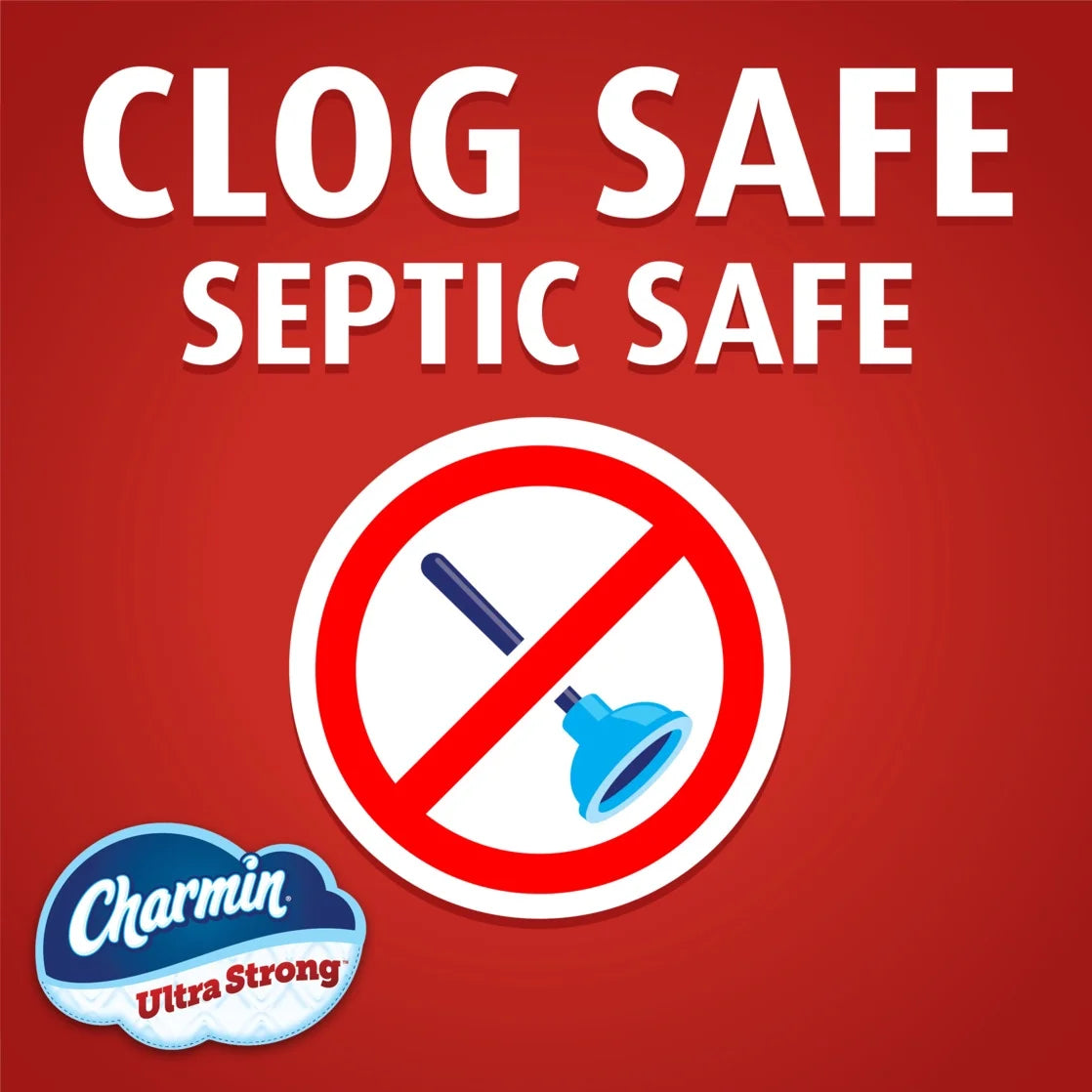 Charmin Ultra Strong Toilet Paper 12 Mega XL Rolls, 330 Sheets per Roll