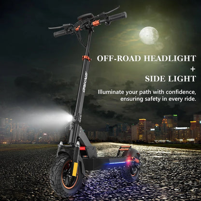 800W Electric Scooter for Adults with Seat, 12.5Ah Battery, 3 Speed Settings, Capable of 28 MPH and 32 Miles Range