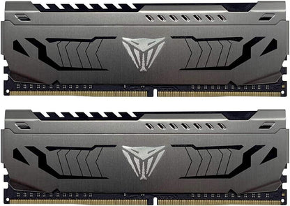 Patriot Memory Viper Steel DDR4 8GB (1 X 8GB) 3600Mhz Single W/Gunmetal Grey Heatshield - PVS48G360C8