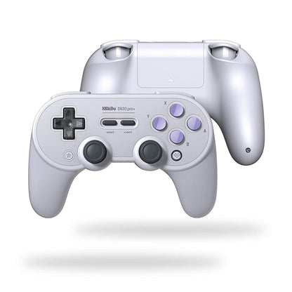 8Bitdo SN30 Pro+ Wireless Bluetooth Gamepad for Nintendo Switch, PC, macOS, Android, Steam, and Raspberry Pi (SN Edition)
