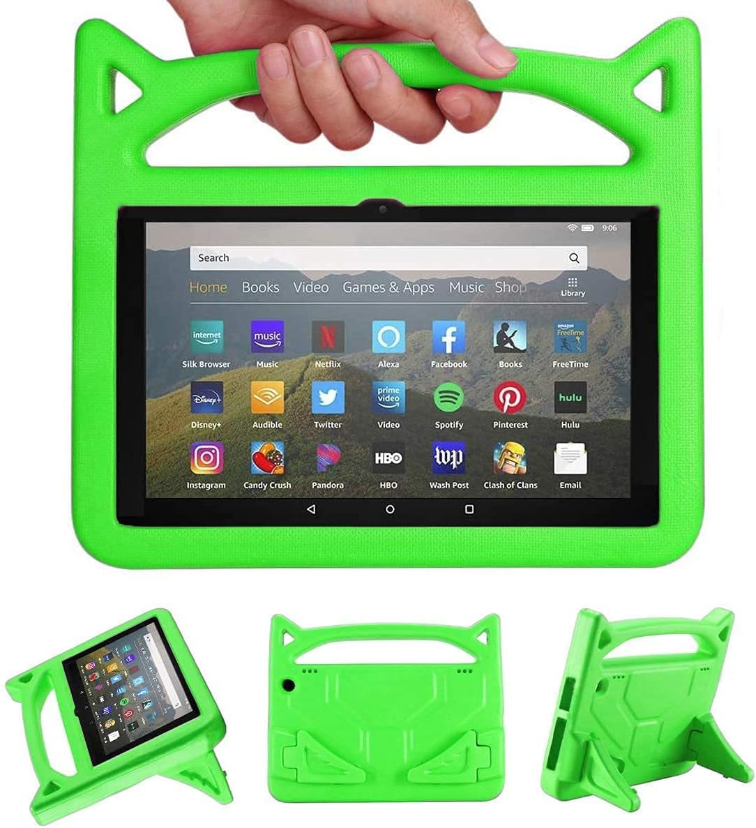 Fire HD 8 Case,Fire HD 8 Tablet Case for Kids,(2024/2022/2020 Release,12Th/10Th Gen),Lightweight Shockproof Kid-Proof Cover with Stand Kids Case for Fire HD 8 plus Tablet & Fire HD 8 Kids Pro Tablet.