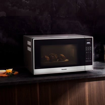 2.2-Cubic Foot 1250W Countertop Microwave with Inverter Technology in Stainless Steel NN-SN95HS